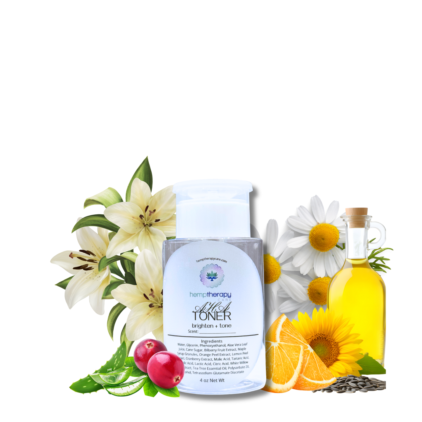 AHA Face Toner - 4 oz