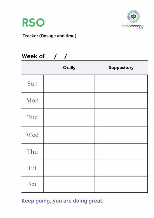 Planner Refill - RSO Tracker